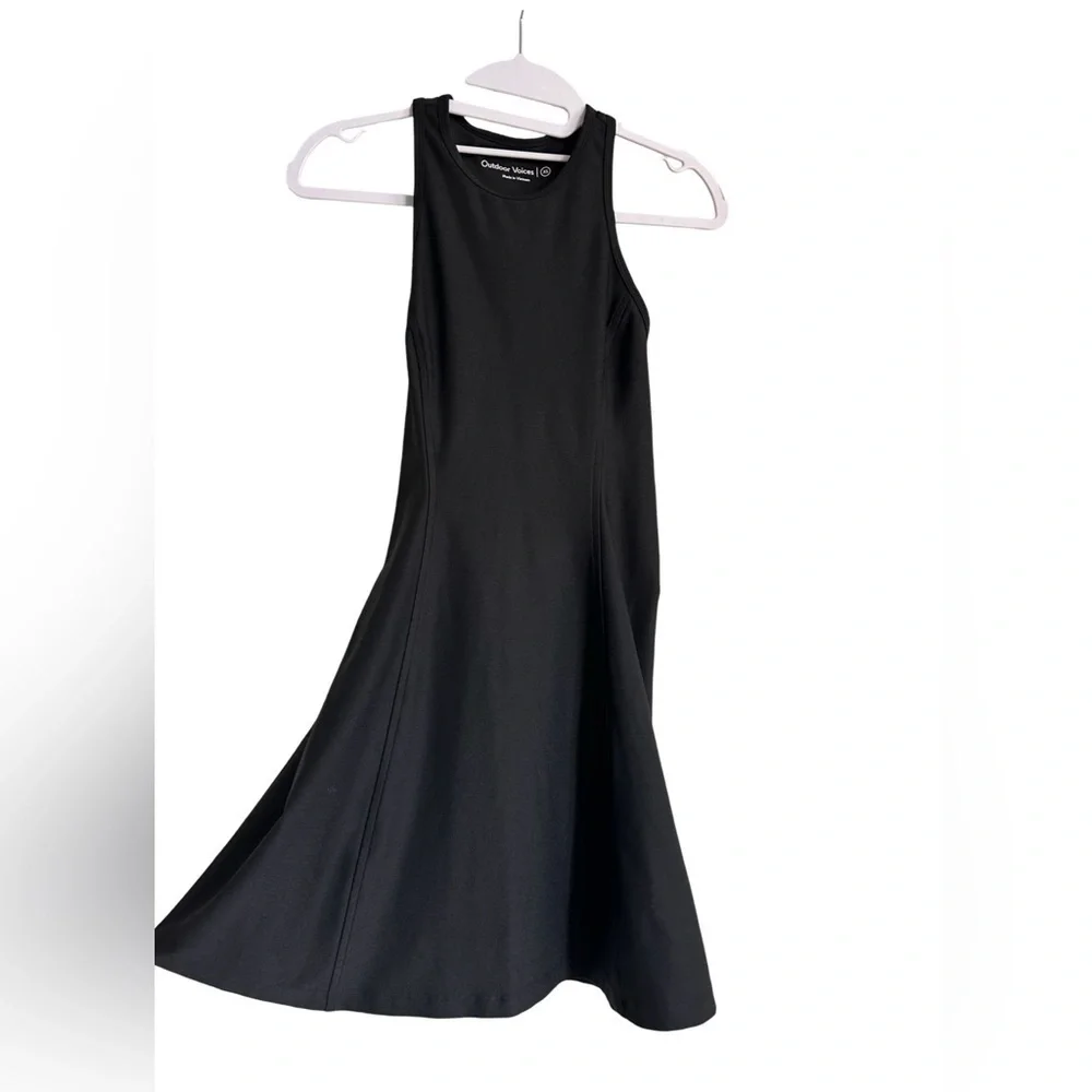 Outdoor Voices Athletic Racerback Dress Black Size XS